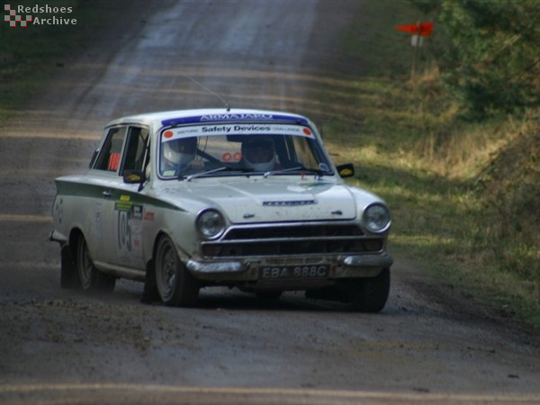 Neil Calvert / Ariene Cookson - Ford Lotus Cortina